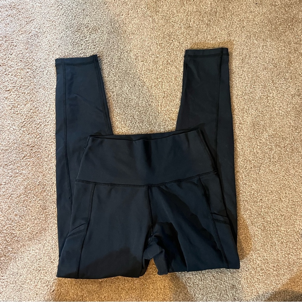 OFFLINE/aerie “the hugger” black leggings